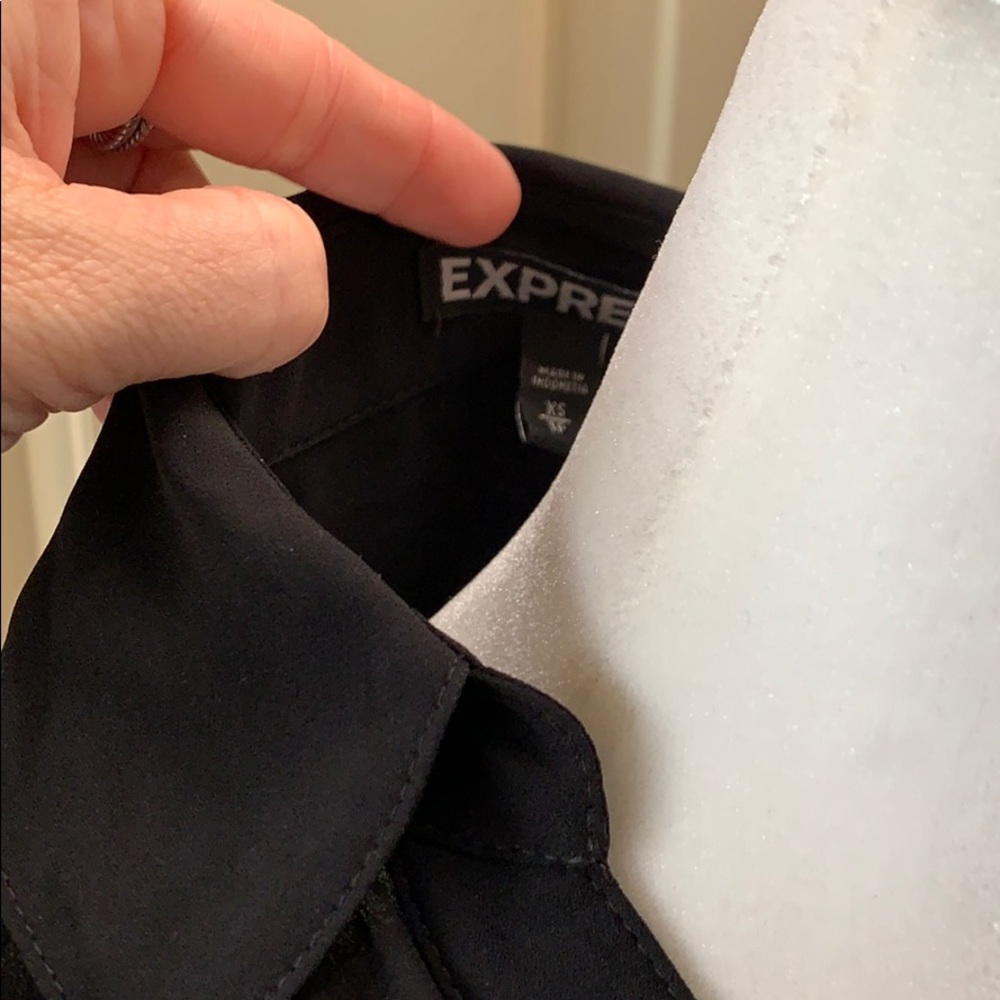 Express black button down - Picture 2 of 2